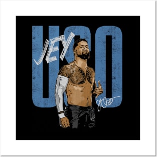 Jey Uso Pose Posters and Art